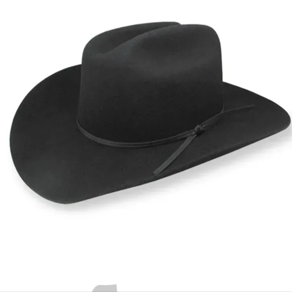 Black Stetson rodeo Jr. youth size - Picture 1 of 6